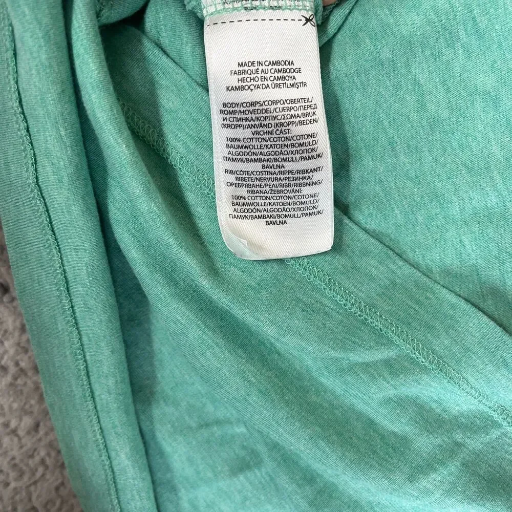 POLO RALPH LAUREN Shirt Mens 4XB Green Big & Tall Short Sleeve Flesh Pony Logo